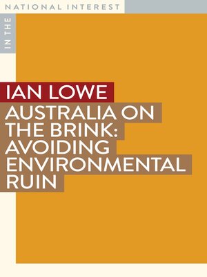 cover image of Australia on the Brink